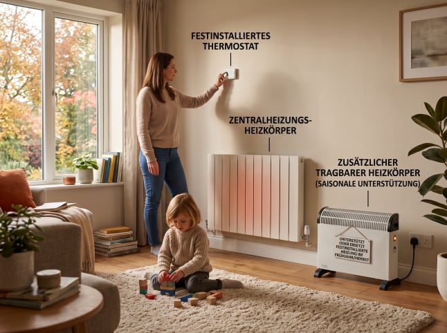 Zusatzheizung zur Feuerstelle